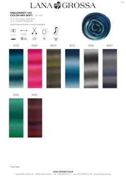 Meilenweit 100 Color Mix Soft Farbkarte 2024